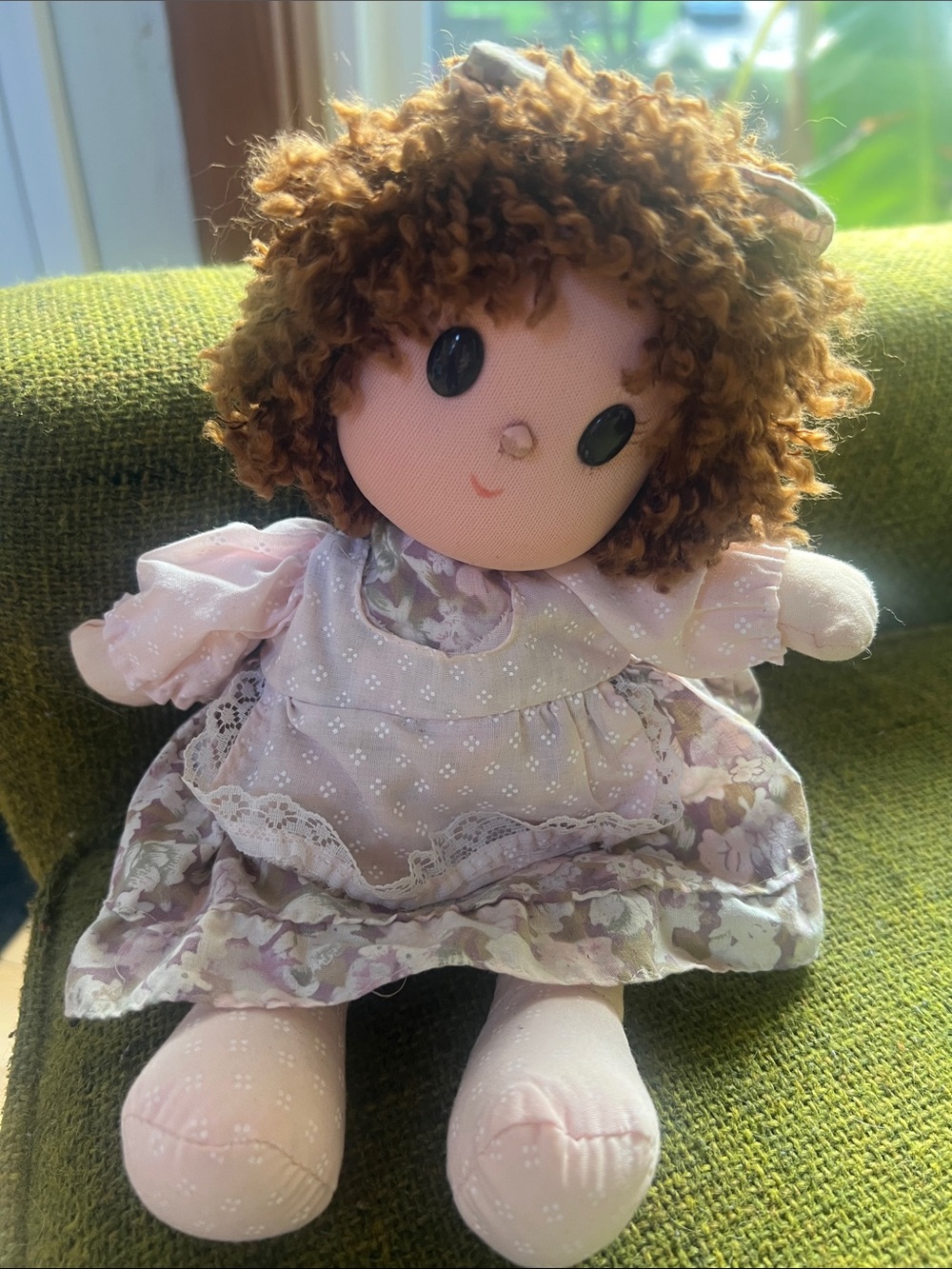 Vintage Wind-Up Musical Doll